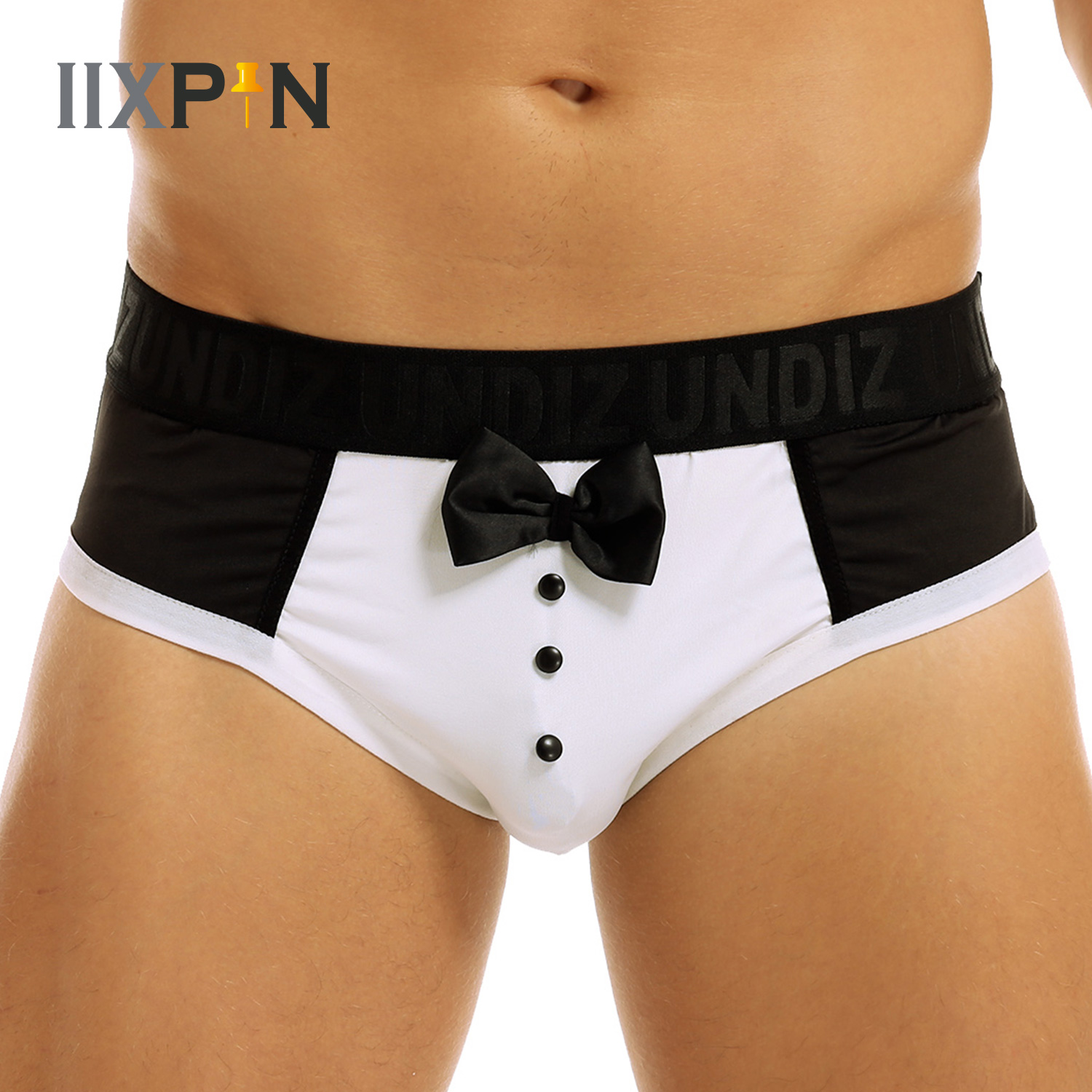Boxer Shorts Modal - 남자의 귀여운 턱시도 복서 반바지 팬티
