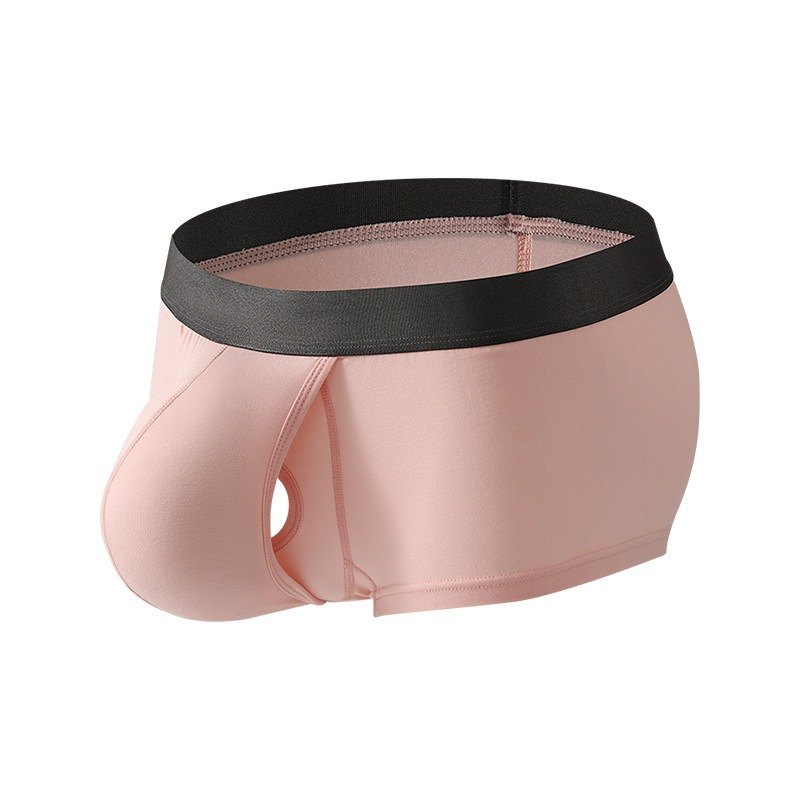 Bamboo Fiber Trunk - 남성용 대나무 섬유 팬티, 분리형 파우치,