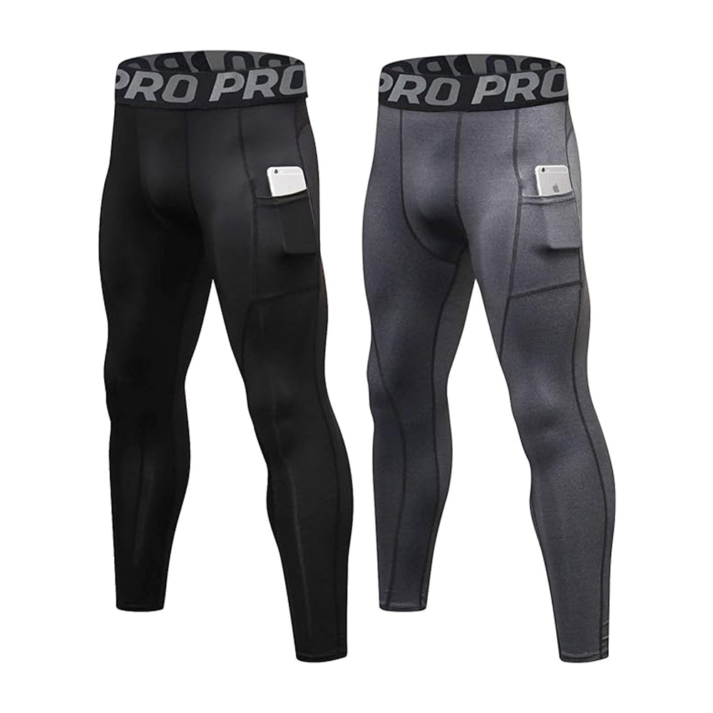 Compression Long Pant - 남성용 압축 바지 롱 존스 남성용