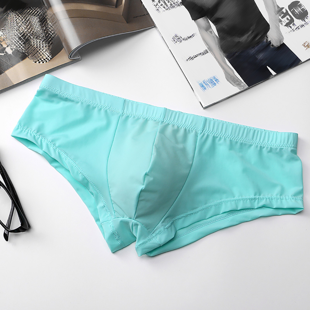 Boxer Shorts Modal - 아이스 실크 속옷 복서 팬티 통기성