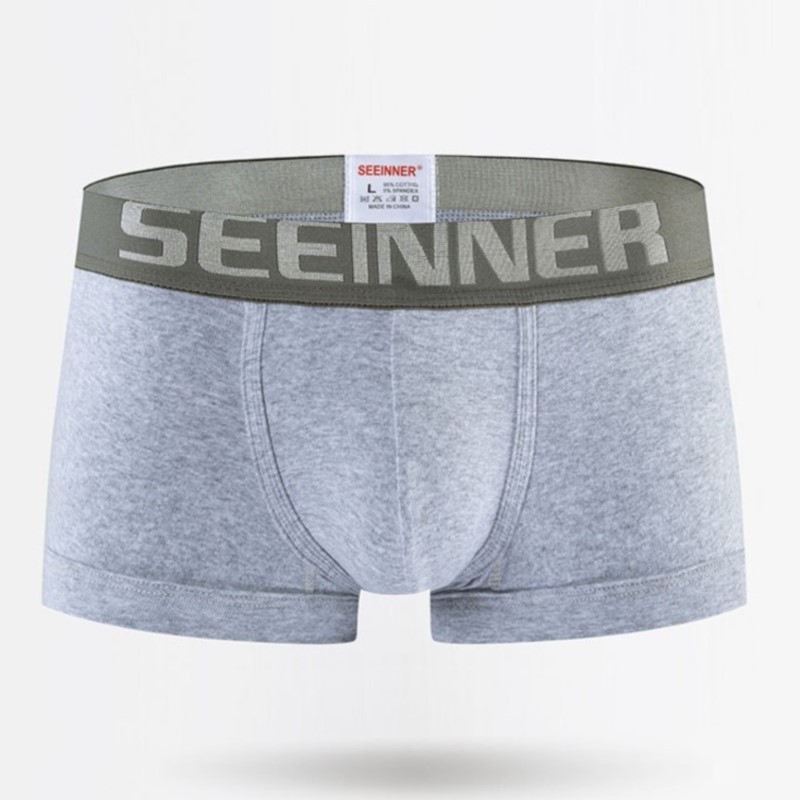 Boxer Brief Pack Cotton - Seeinner Mens Boxer Shorts 코튼 U