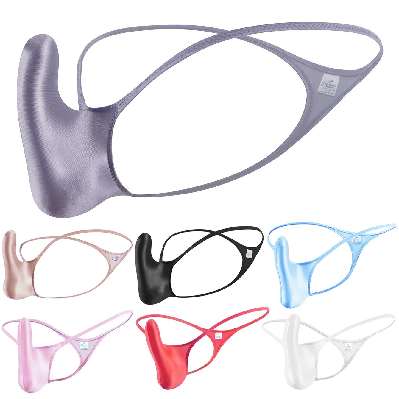 Jockstrap Athletic - YAULAANG 섹시한 남성 광택 게이 속옷