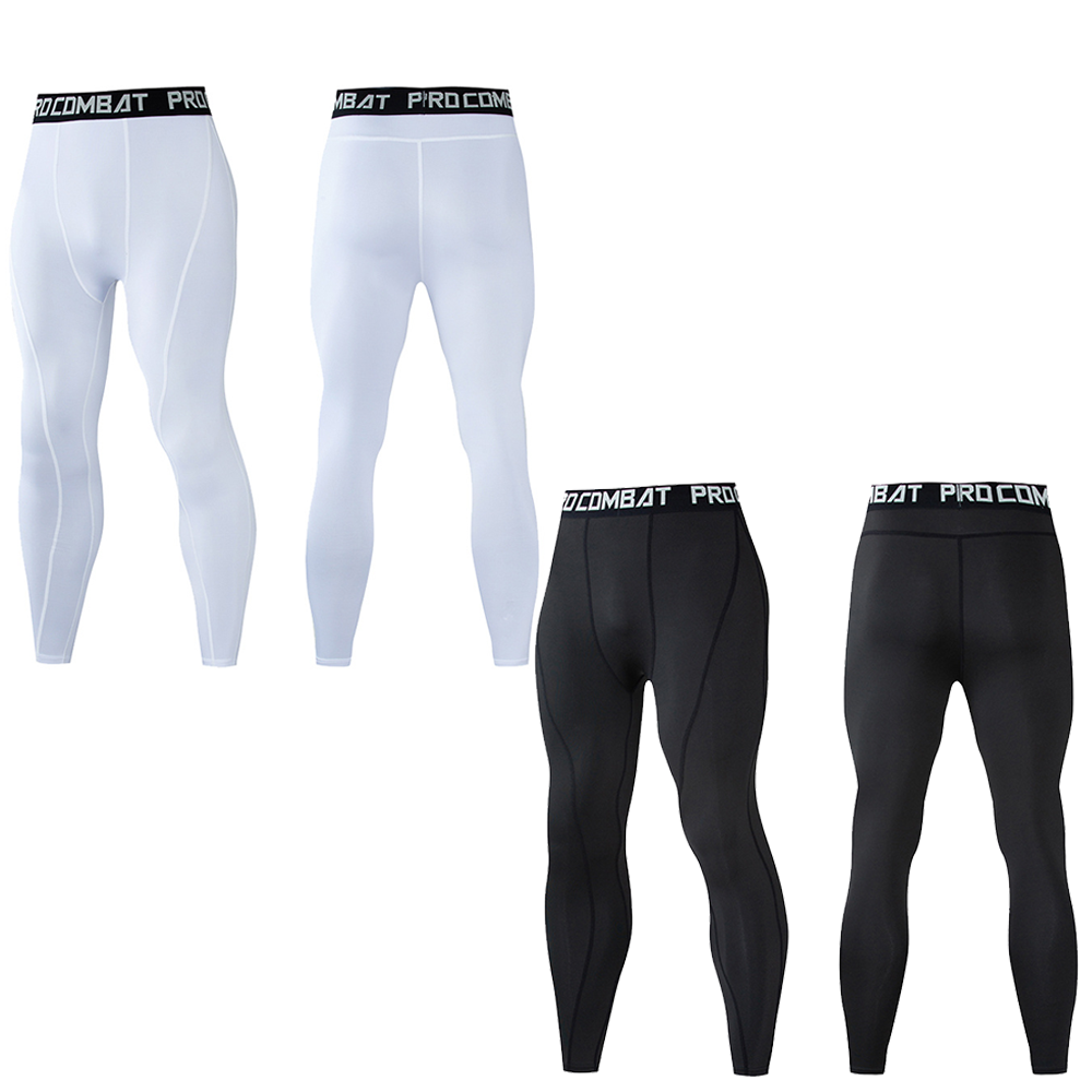 Compression Long Pant - 레깅스 남성 체육관 러닝 스타킹 남성
