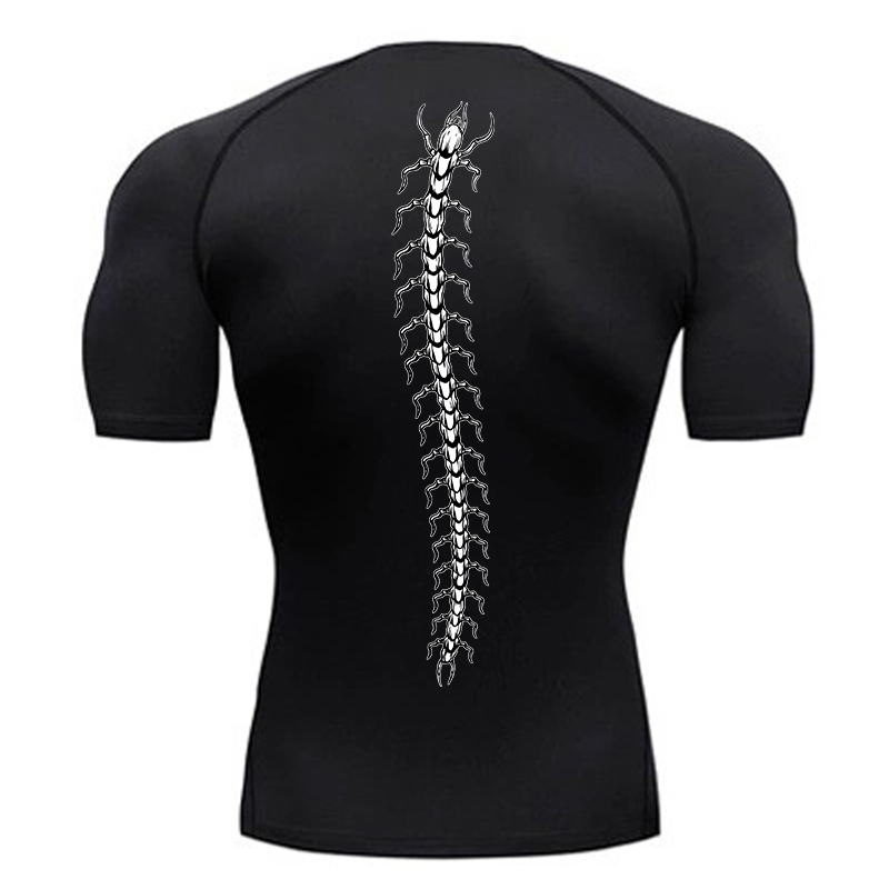 남성용 그래픽 압축 셔츠 체육관 운동 운동용 빠른 건조 - Base Layer Top 리뷰 및 가격