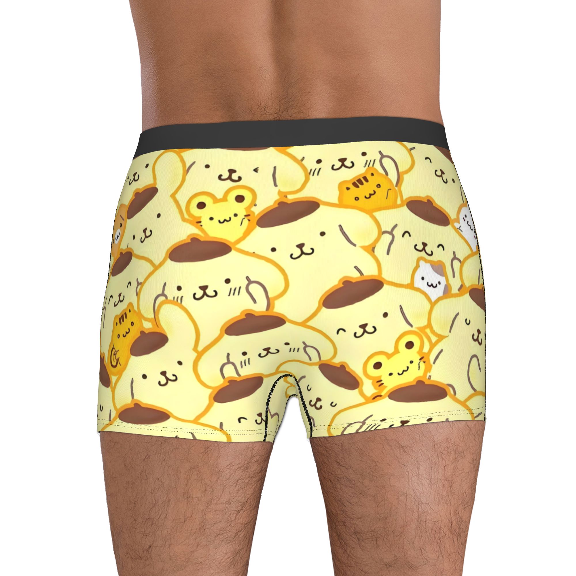 만화 Pompompurin 속옷 남성 인쇄 된 애니메이 - Boxer Shorts Modal 리뷰 및 가격