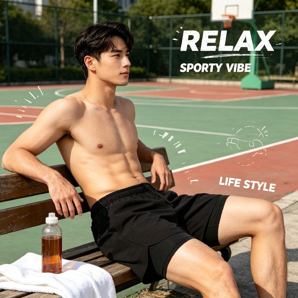 1Pcs 남성용 운동용 러닝 반바지 통기성 2-in-1 - Compression Shorts Athletes 리뷰 및 가격