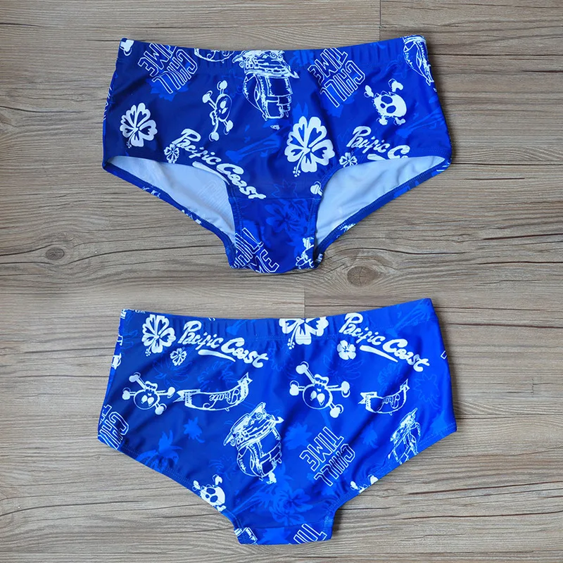수영복 남자 브라질 컷 수영복 섹시한 해골 프린트 수영 - Pouch Boxer Pouch 리뷰 및 가격
