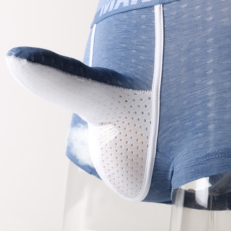 남성용 아이스 실크 드로즈, 통기성 메쉬 속옷 3D 입 - Mesh Sport Boxer 리뷰 및 가격