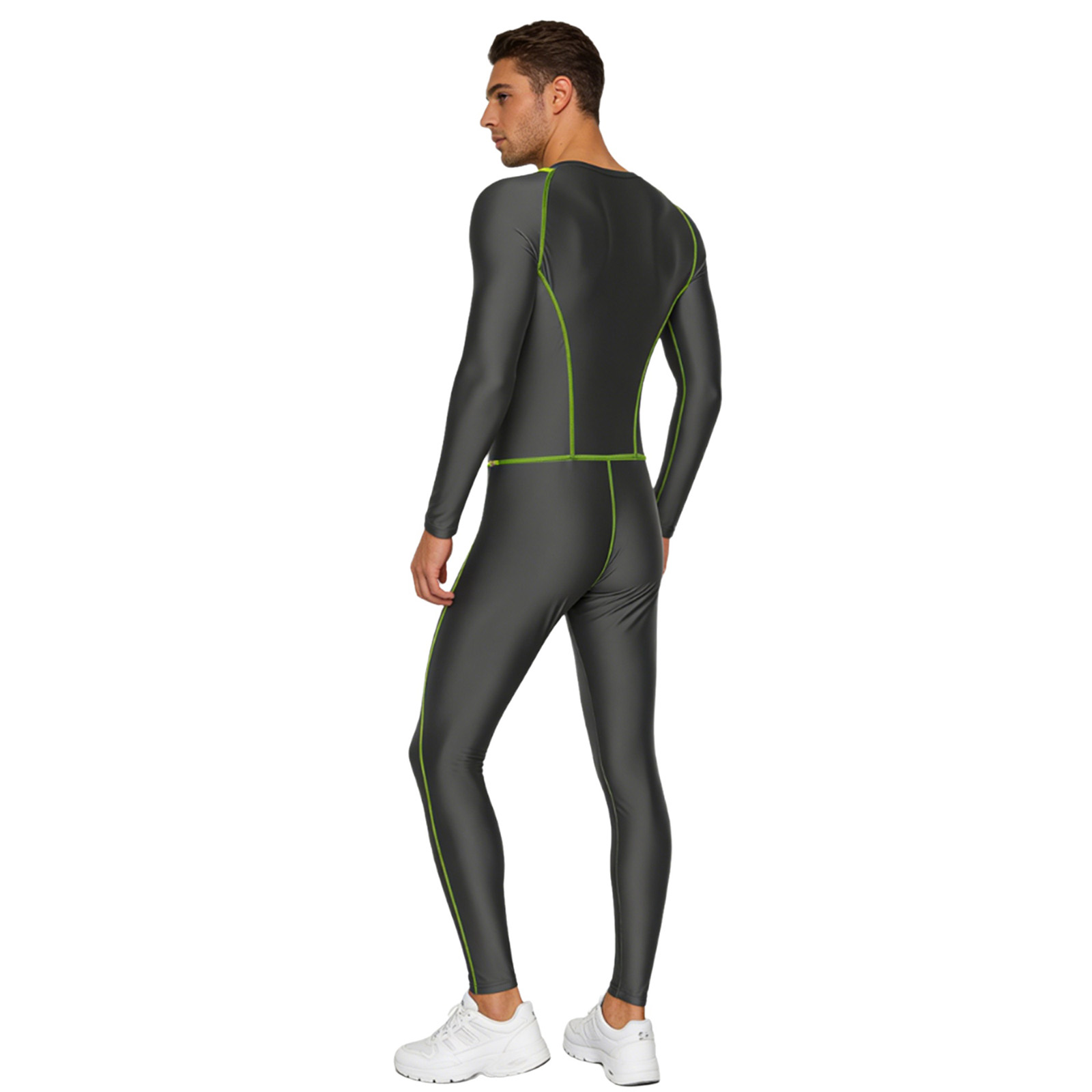 남성 수영복 광택 슬림 점프수트 원피스 수영복 앞지퍼  - Compression Long Pant 리뷰 및 가격