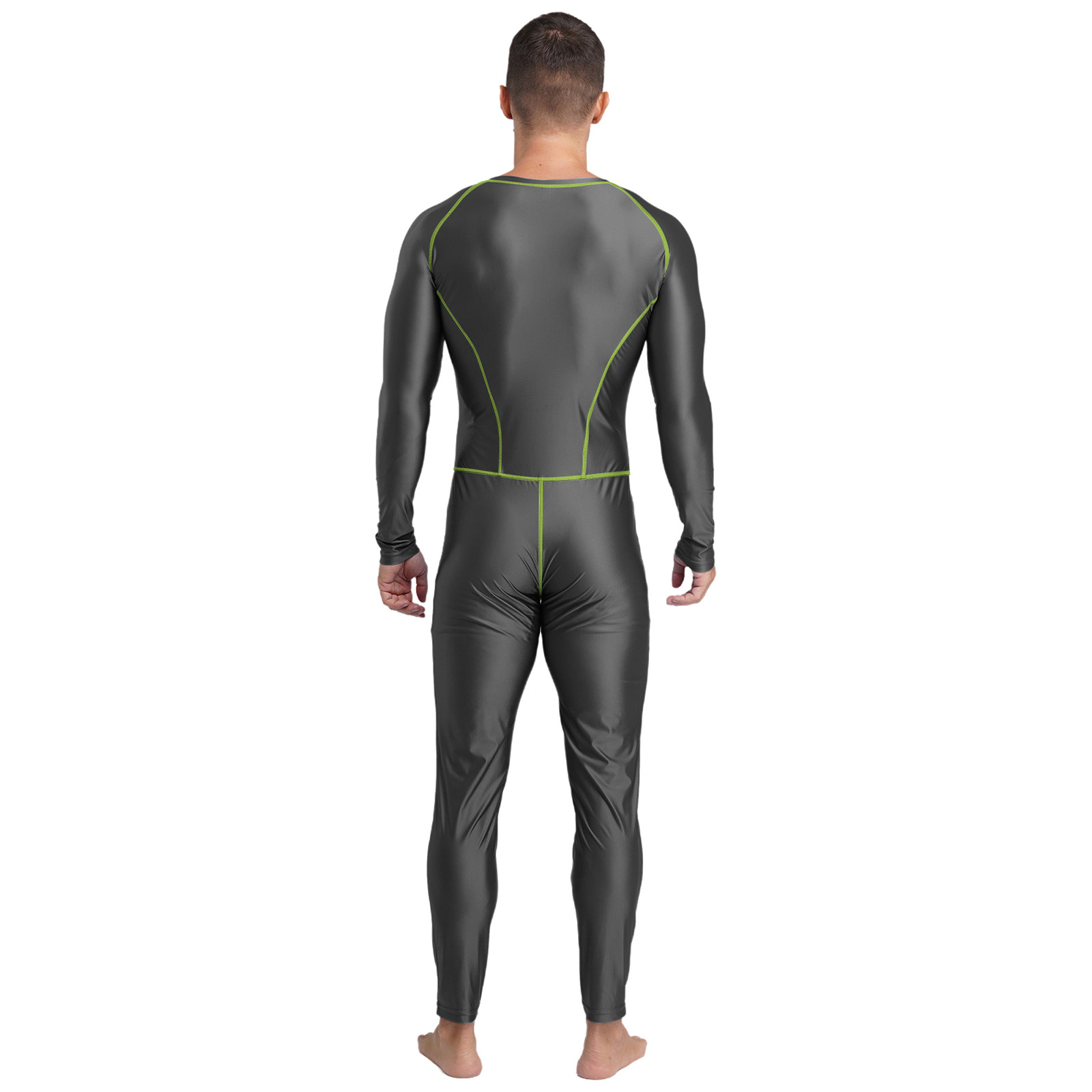 남성 수영복 광택 슬림 점프수트 원피스 수영복 앞지퍼  - Compression Long Pant 리뷰 및 가격