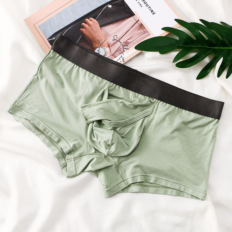 남성용 대나무 섬유 사각 팬티 코끼리 코 모양 파우치  - Bamboo Fiber Trunk 리뷰 및 가격