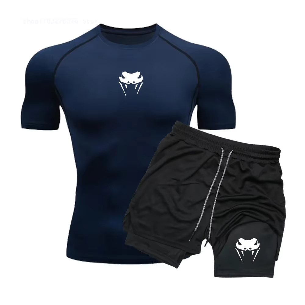 남성용 컴프레션 운동복 - 속건성 타이트 반팔 애니메이 - Compression Shorts Athletes 리뷰 및 가격