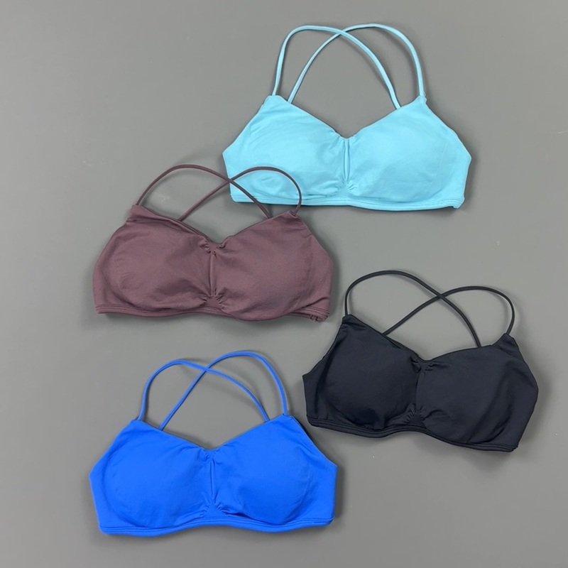 HISTELLO 프론트 러치드 크로스 백 스포츠 브라  - Suspender Tank Top 리뷰 및 가격