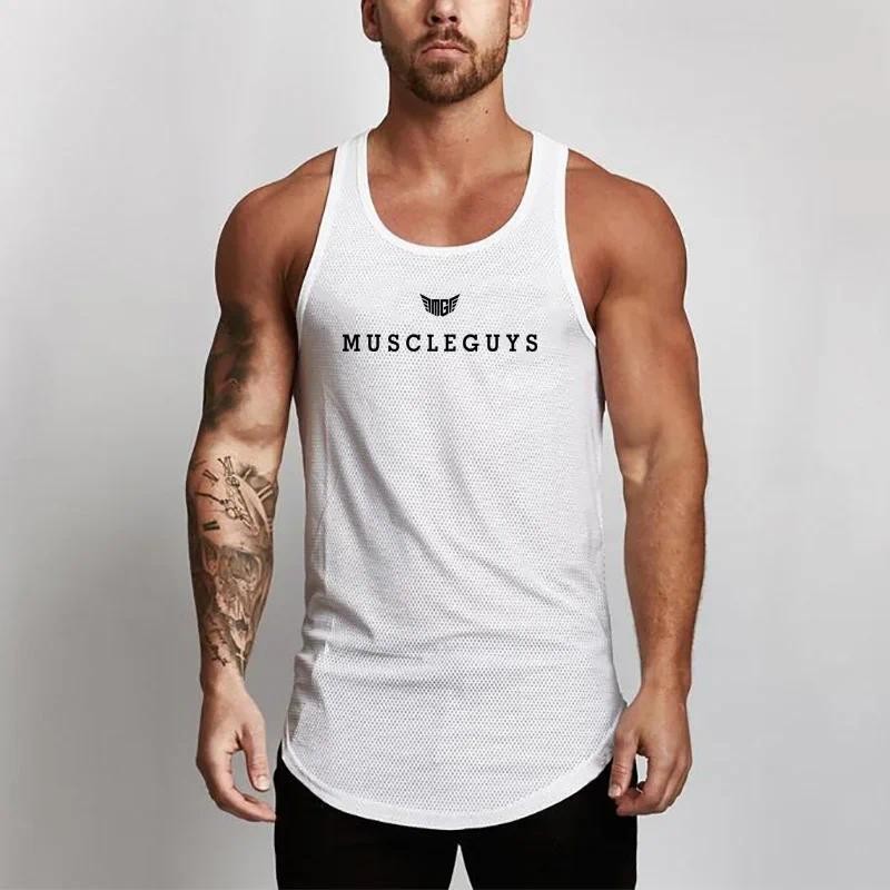 여름 남성용 메쉬 속건 오넥 프린트 슬림핏 헬스 운동  - Sleeveless Undershirt 리뷰 및 가격