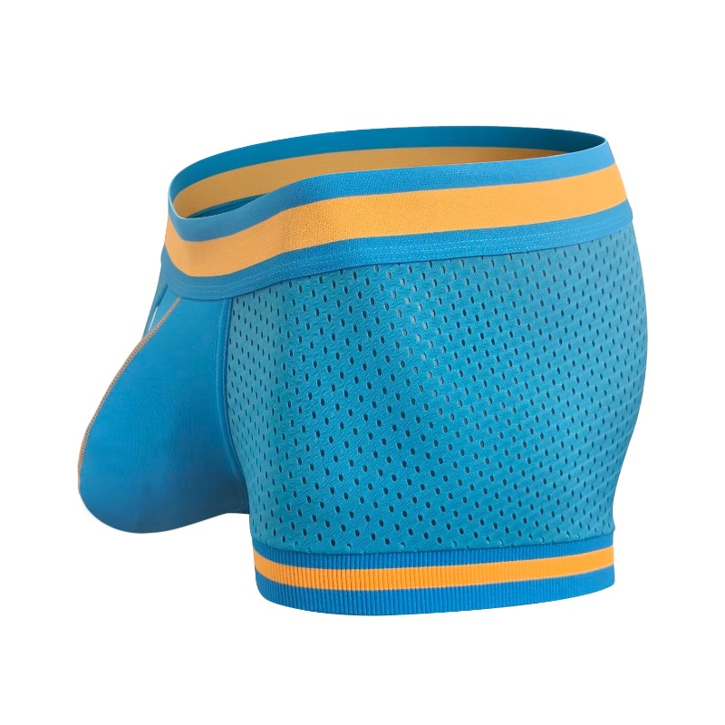 남성용 메쉬 통기성 사각 팬티 U자형 볼록 파우치 지지 - Mesh Sport Boxer 리뷰 및 가격