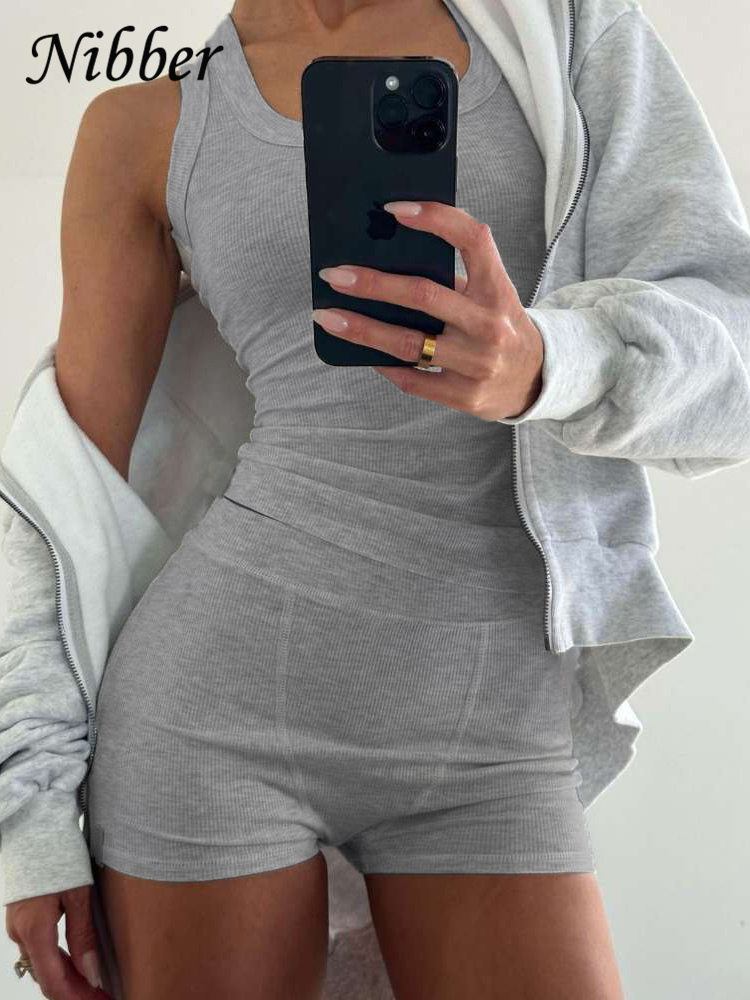 Nibber Ribbed 캐주얼 2 Piece 세트 여 - Tank Top Ribbed 리뷰 및 가격
