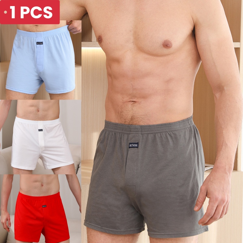 1PCS 남성 속옷 Aro 바지 순수 코튼 홈 슬리핑  - Boxer Brief Pack Cotton 리뷰 및 가격