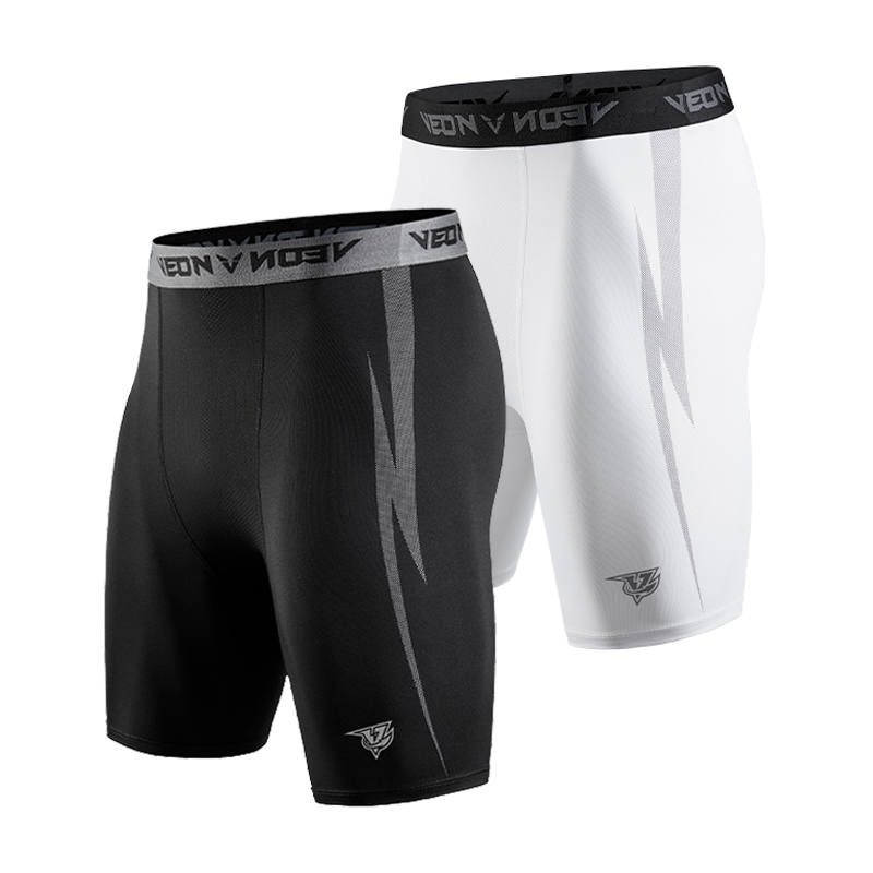 남성용 블랙 압축 반바지, 스판덱스 스포츠 반바지, 운 - Compression Shorts Athletes 리뷰 및 가격