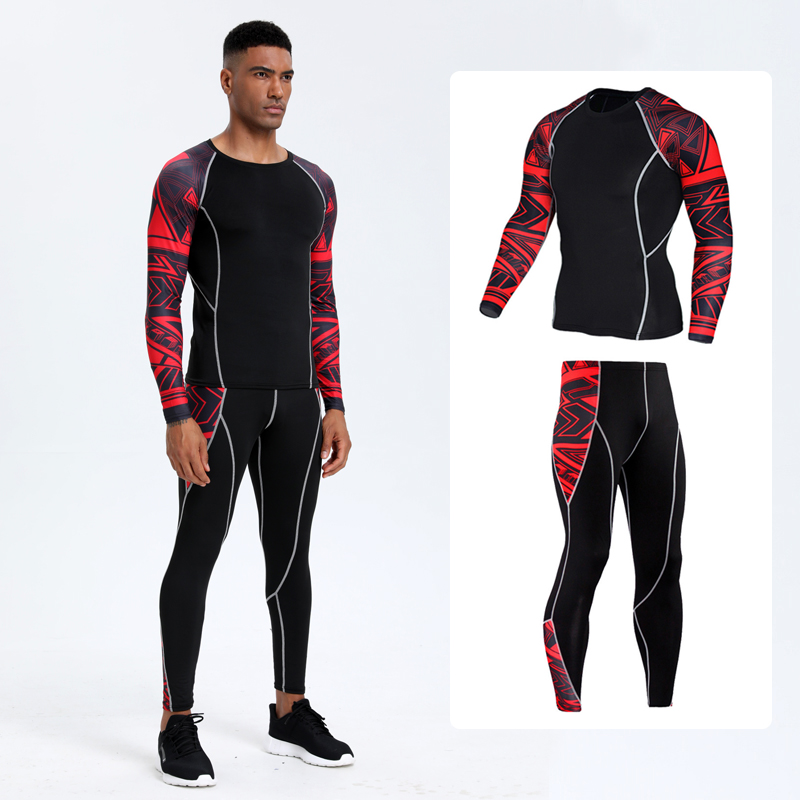 남성용 PRO 스포츠 피트니스 슈트: 러닝, 트레이닝을 - Compression Long Pant 리뷰 및 가격