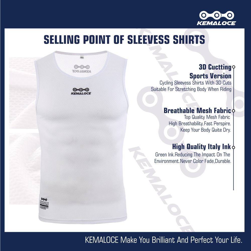 KEMALOCE 사이클링 베이스 레이어 슬리브 통기성  - Sleeveless Undershirt 리뷰 및 가격