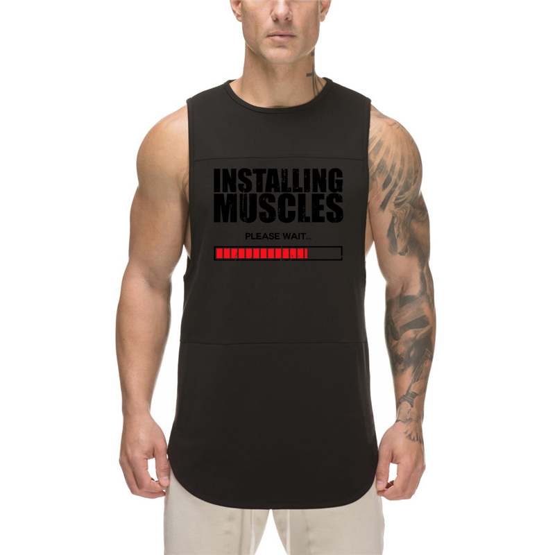 여름 남성 스포츠 조끼 심플 프린트 라운드 넥 통기성  - Sleeveless Undershirt 리뷰 및 가격
