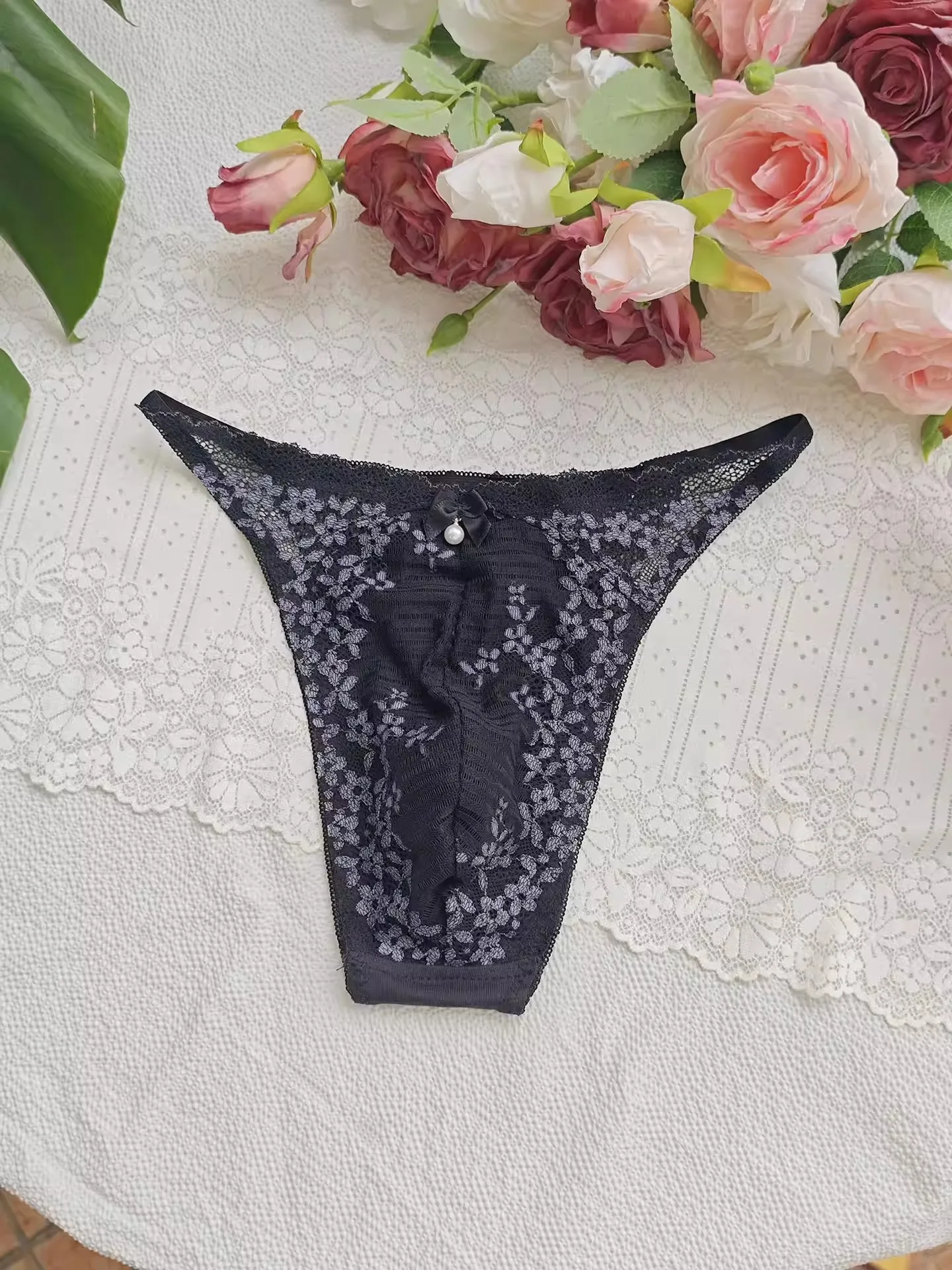 블랙 레이스 남성용 티셔츠 자수 핸드메이드 블루 핑크  - Boxer Brief Pack Cotton 리뷰 및 가격