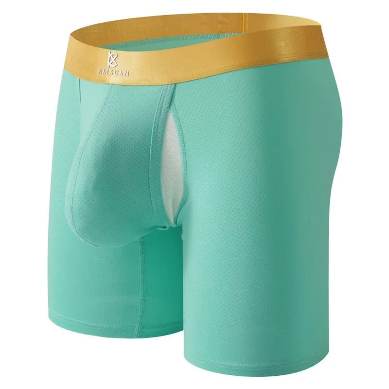 남성용 아이스 실크 롱 레그 박서 브리프 통기성 안티라 - Multi Pack Underwear 리뷰 및 가격