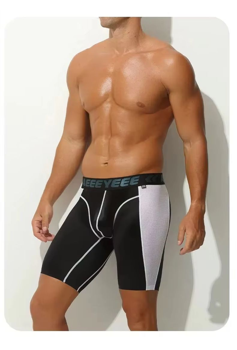 남성 속옷 초박형 아이스 실크 로우라이즈 청년용 메쉬  - Mesh Sport Boxer 리뷰 및 가격