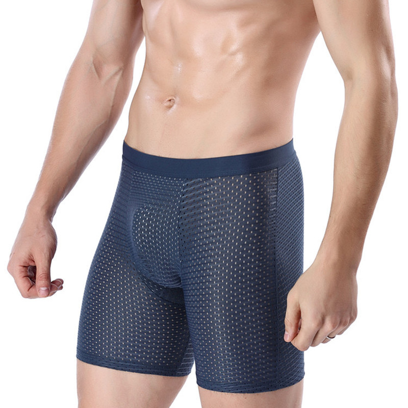 4 팩 남성 반바지 아이스 실크 컴포트 통기성 속옷 메 - Multi Pack Underwear 리뷰 및 가격