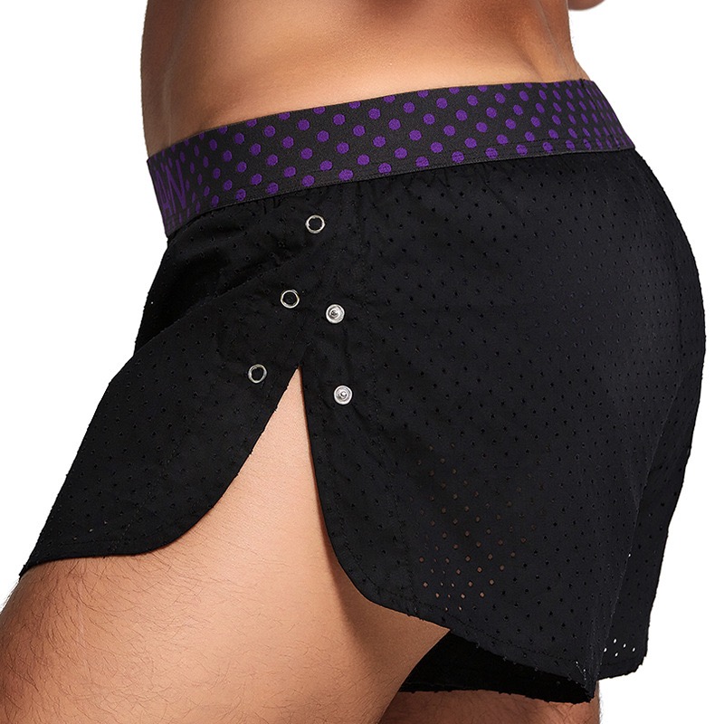 남성용 단추 스플릿 복서, 개성 있는 속옷, 편안한 통 - Mesh Sport Boxer 리뷰 및 가격
