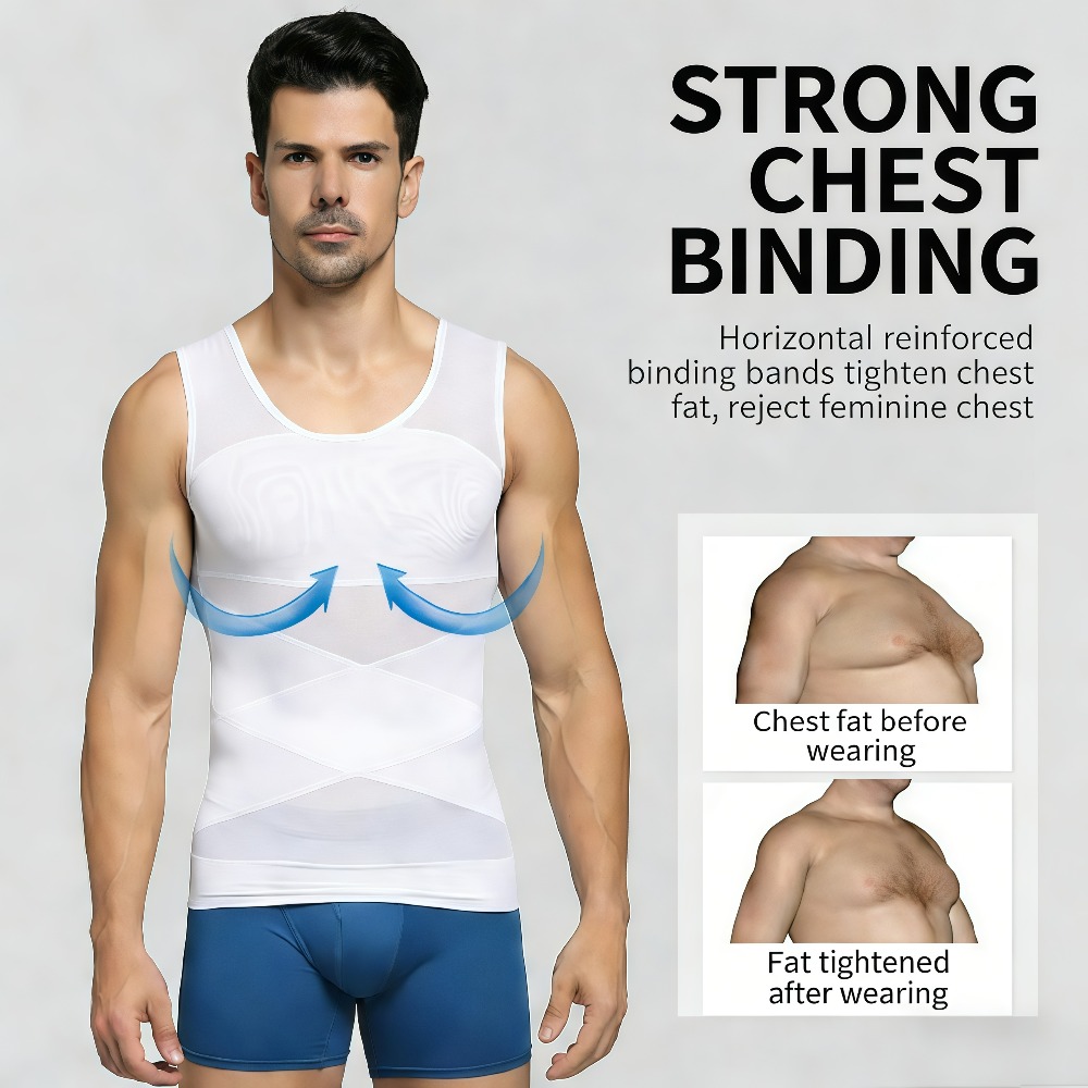 남성용 민소매 바디 쉐이퍼 조끼, 메쉬 소재의 보이지  - Sleeveless Undershirt 리뷰 및 가격