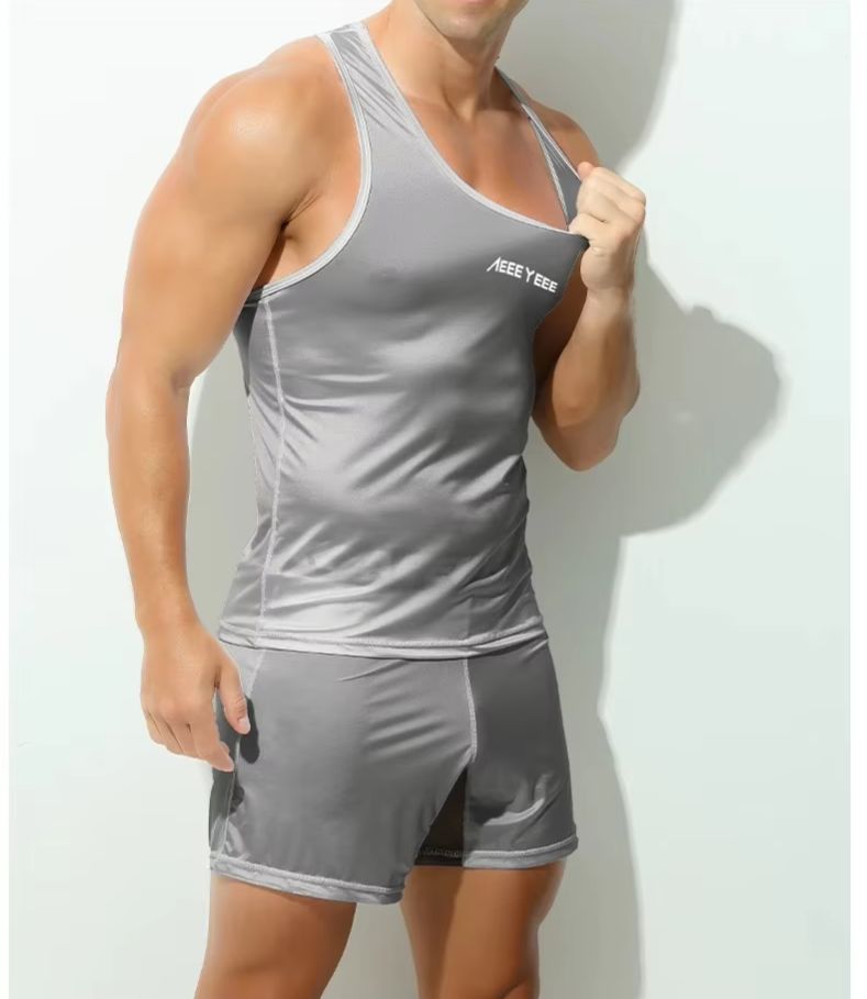 남성 속옷 그레이 박서 초박형 아이스 실크 로우 웨이스 - Mesh Sport Boxer 리뷰 및 가격