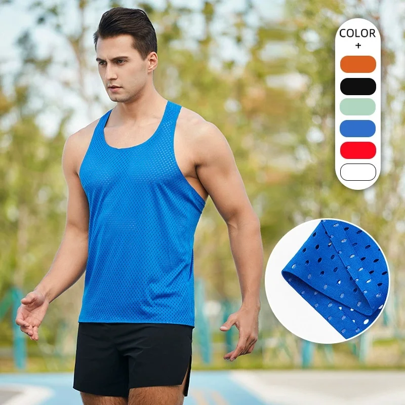 남성 러닝 탱크 탑 민소매 싱글 메쉬 탱크 탑 남성 피 - Sleeveless Undershirt 리뷰 및 가격