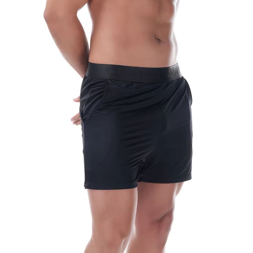 남성용 새틴 아이스 실키 속옷 반바지 버글 파우치 팬티 - Pouch Boxer Pouch 리뷰 및 가격