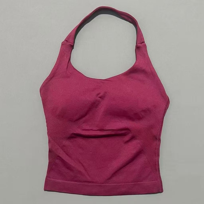 스포츠 짐 홀터탑 여성용 심리스 요가 탱크 탈부착 가능 - Suspender Tank Top 리뷰 및 가격