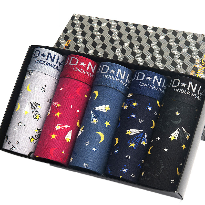 편안한 통기성 남성 속옷, 코튼 복서 팬티, 트렁크 복 - Multi Pack Underwear 리뷰 및 가격