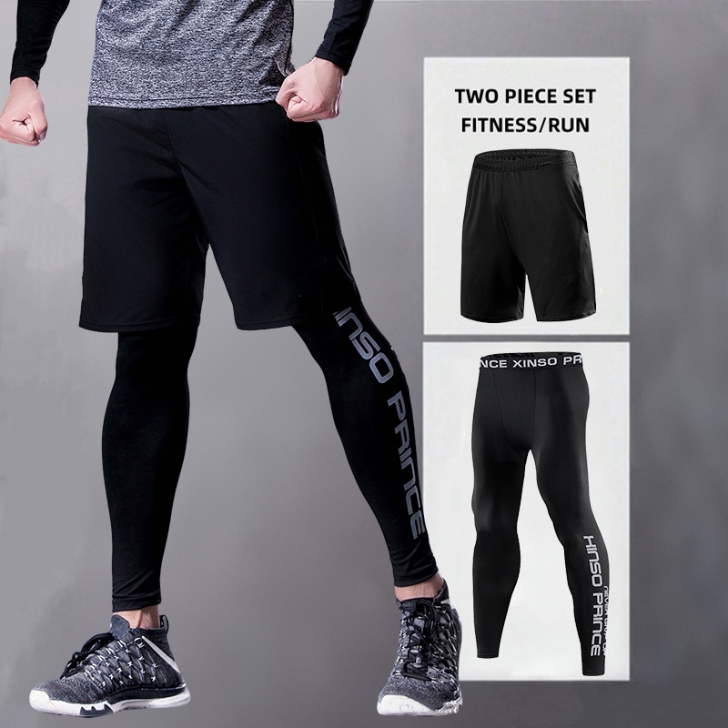 남성용 스포츠 러닝 바지 트레이닝 피트니스 반바지 +  - Compression Long Pant 리뷰 및 가격