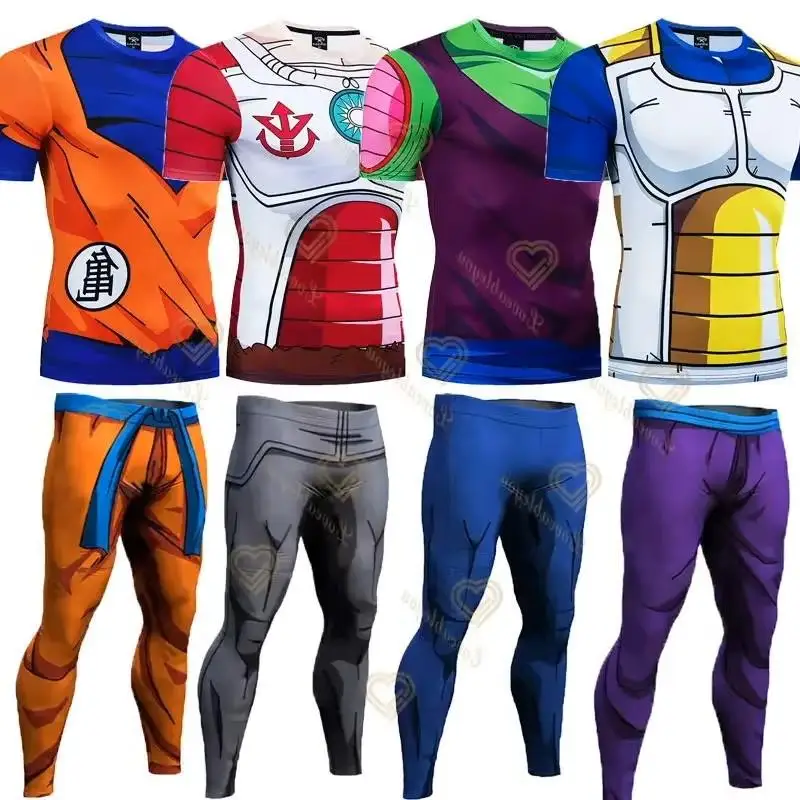 Goku Men 스키니 레깅스 압축 스타킹 티셔츠 바지 - Compression Long Pant 리뷰 및 가격