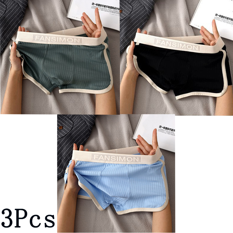 3 개/몫 남자의 섹시한 줄무늬 팬티 복서 반바지 속옷 - Multi Pack Underwear 리뷰 및 가격